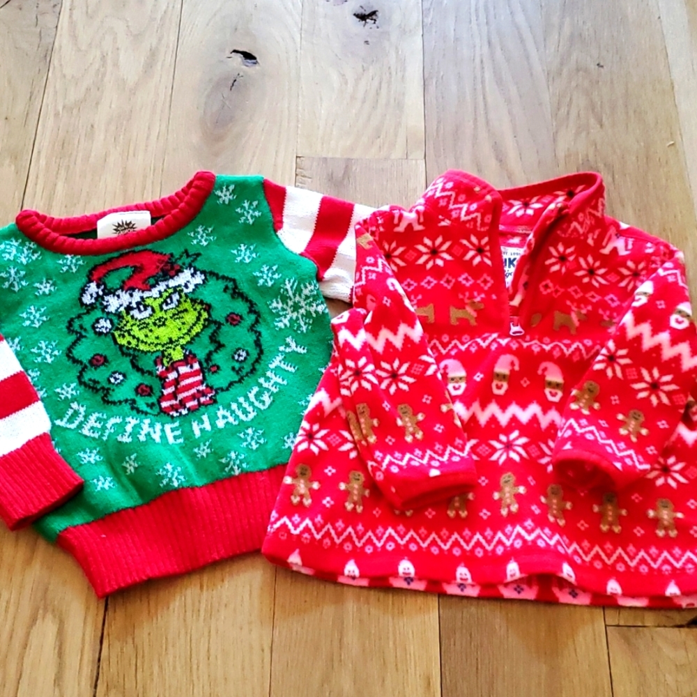 2 Christmas sweaters